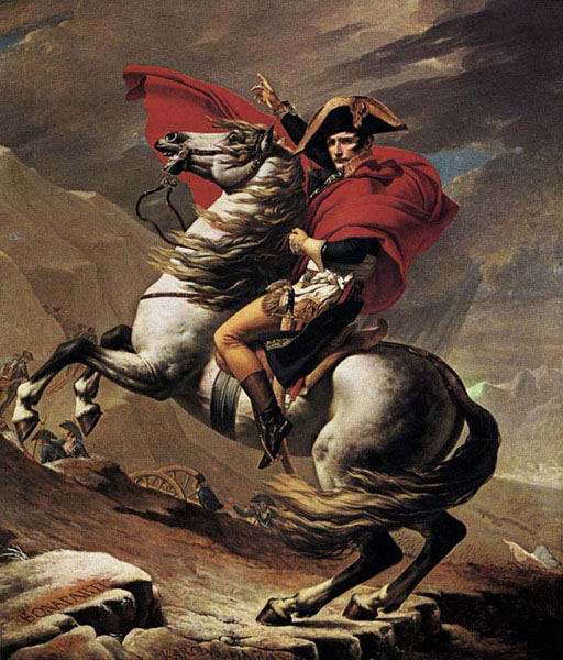 Napoleon at the Pass of Saint Bernard